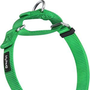 Solid Color Martingale Collar, Heavy Duty Nylon Anti-Escape for Dog